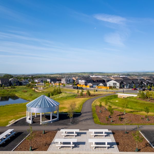 Wedderburn Community Playground Aerial